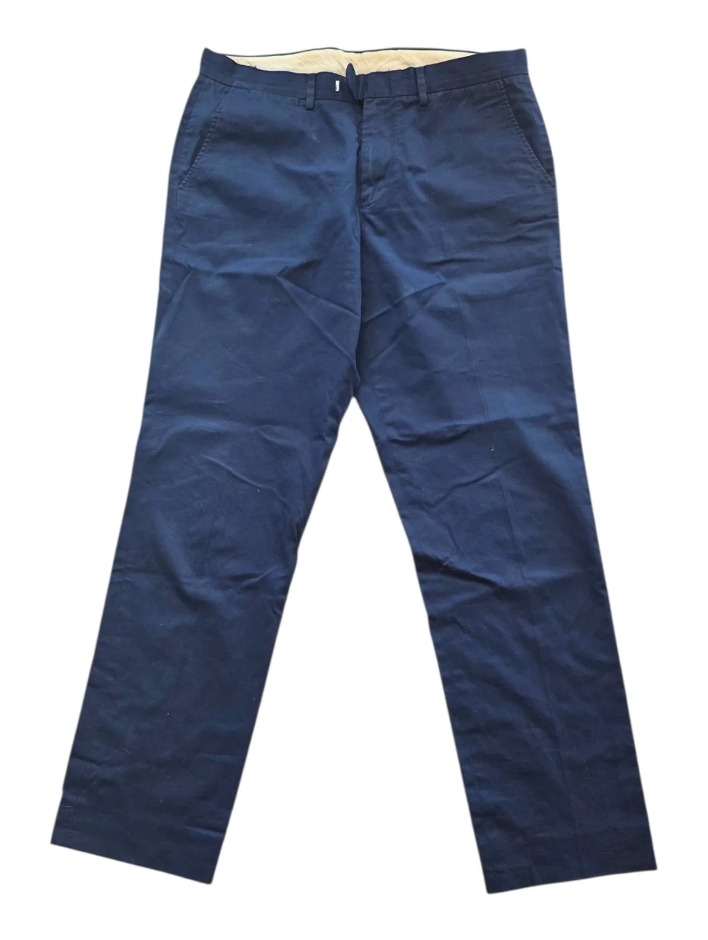 J. Crew Men's Navy Slim Bowery Chino Pants 32x32